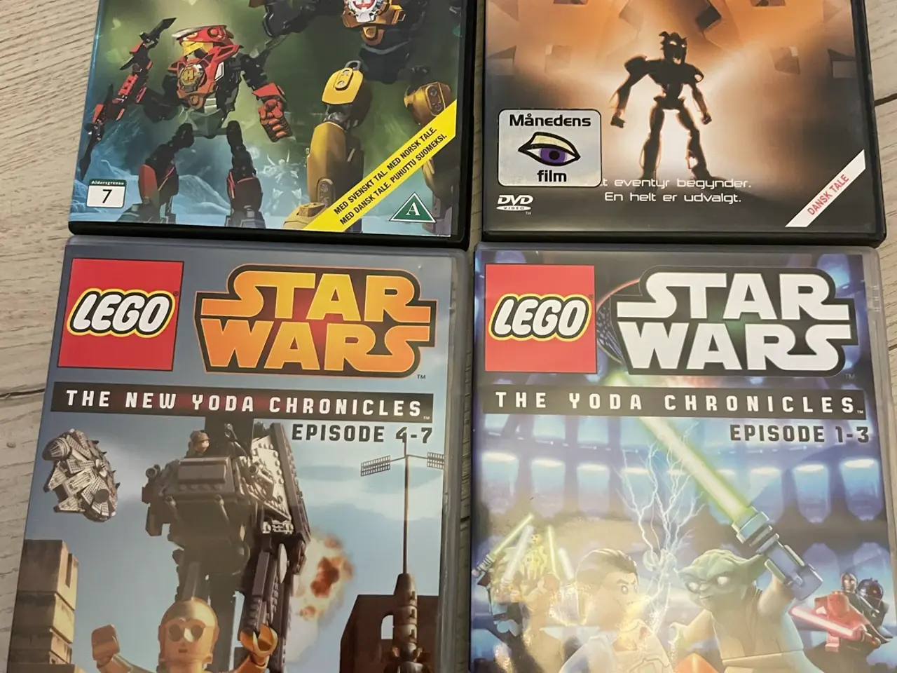 Billede 2 - Lego dvd’er stsr Wars - chima - ninjago