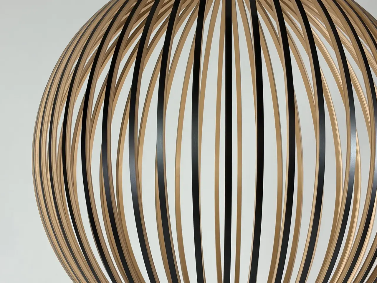 Billede 4 - Secto Design Octo 4240 Pendel – Sort/Natur Ø54cm