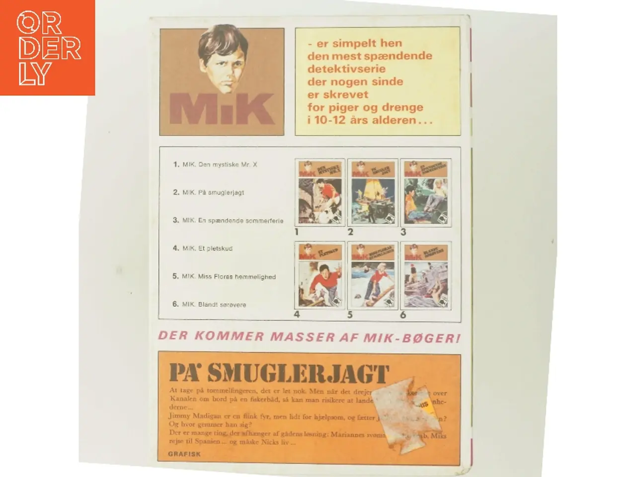 Billede 3 - MIK: På smuglerjagt af Georges Bayard (Bog)