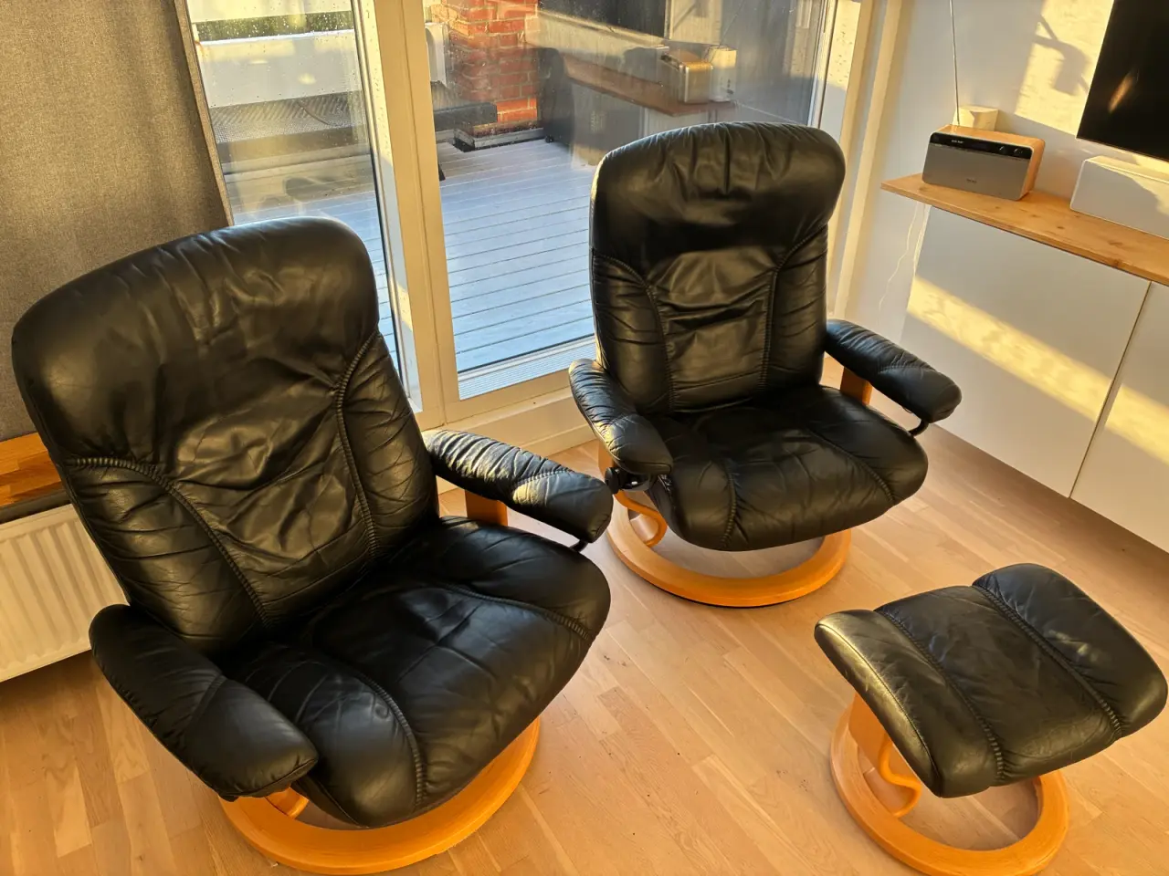 Billede 1 - Stressless lænestol sæt