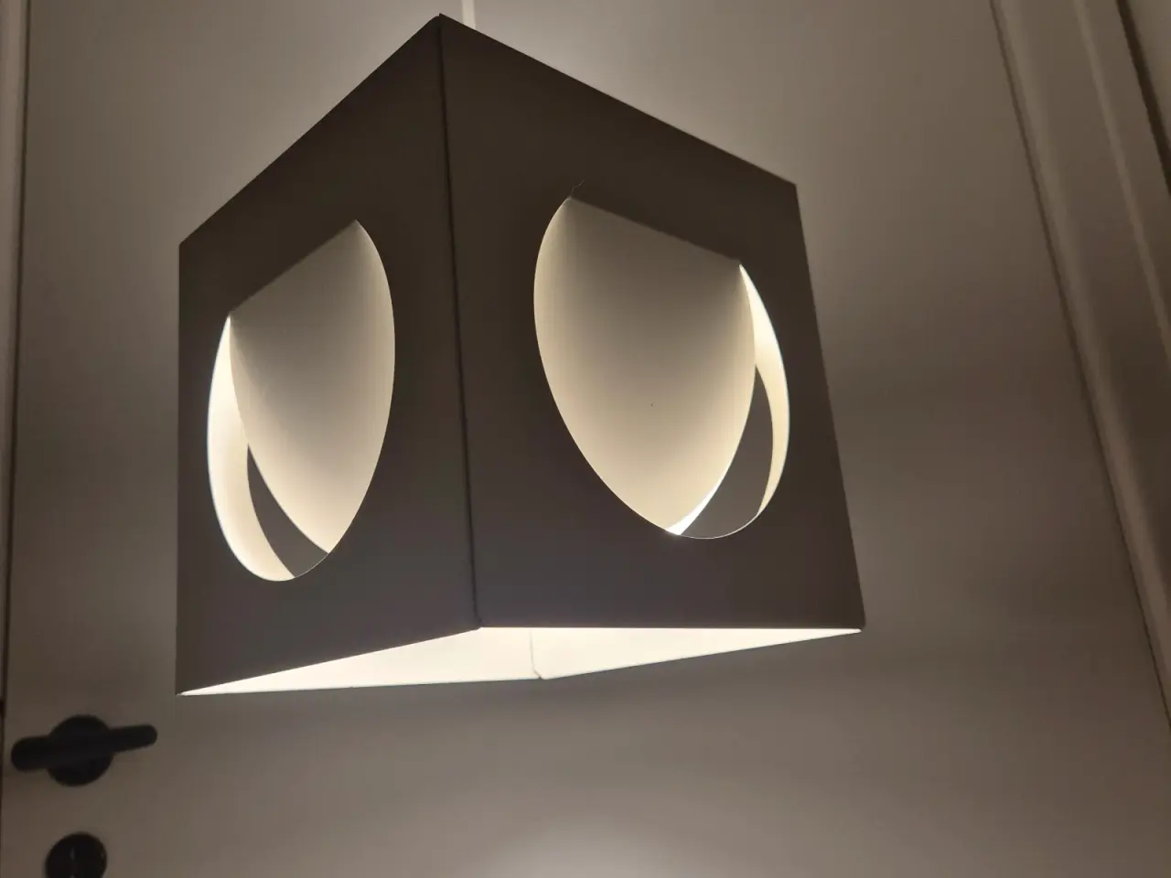 Billede 4 - Kubisk retrolampe af japanske Shogo Suzuki