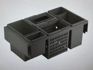 Affalds system 800mm bredde