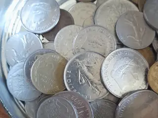 Gamle danske mønter blandede