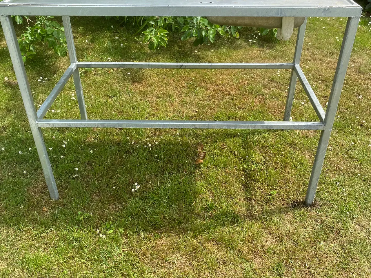 Billede 1 - Rustfri bordplade med vask