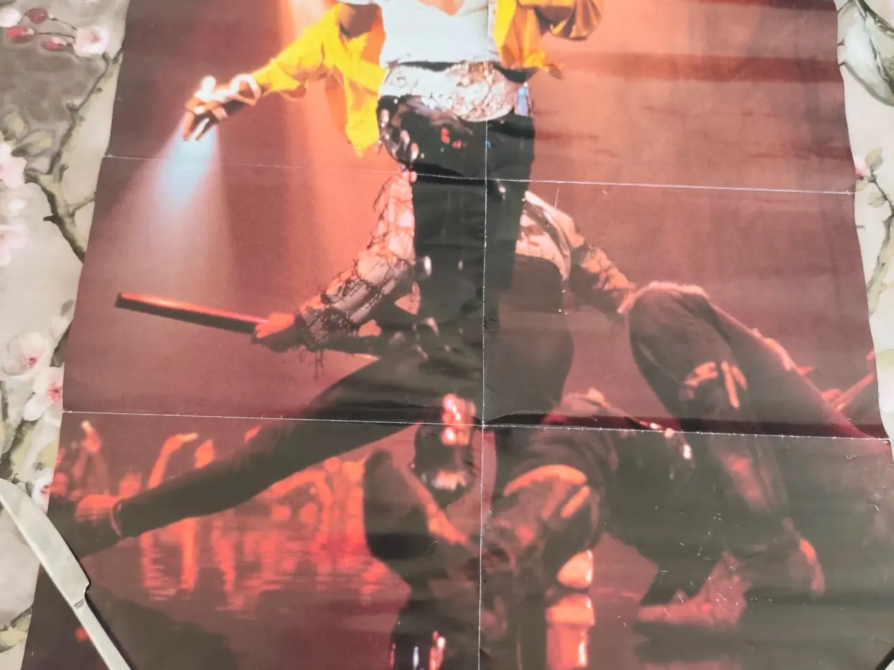 Billede 1 - Plakat med Michael Jackson
