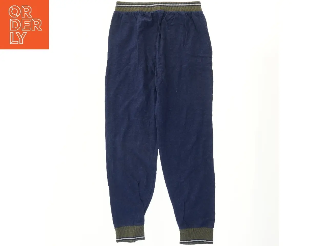 Billede 2 - Blå sweatpants med elastisk talje (str. 31x89 cm)