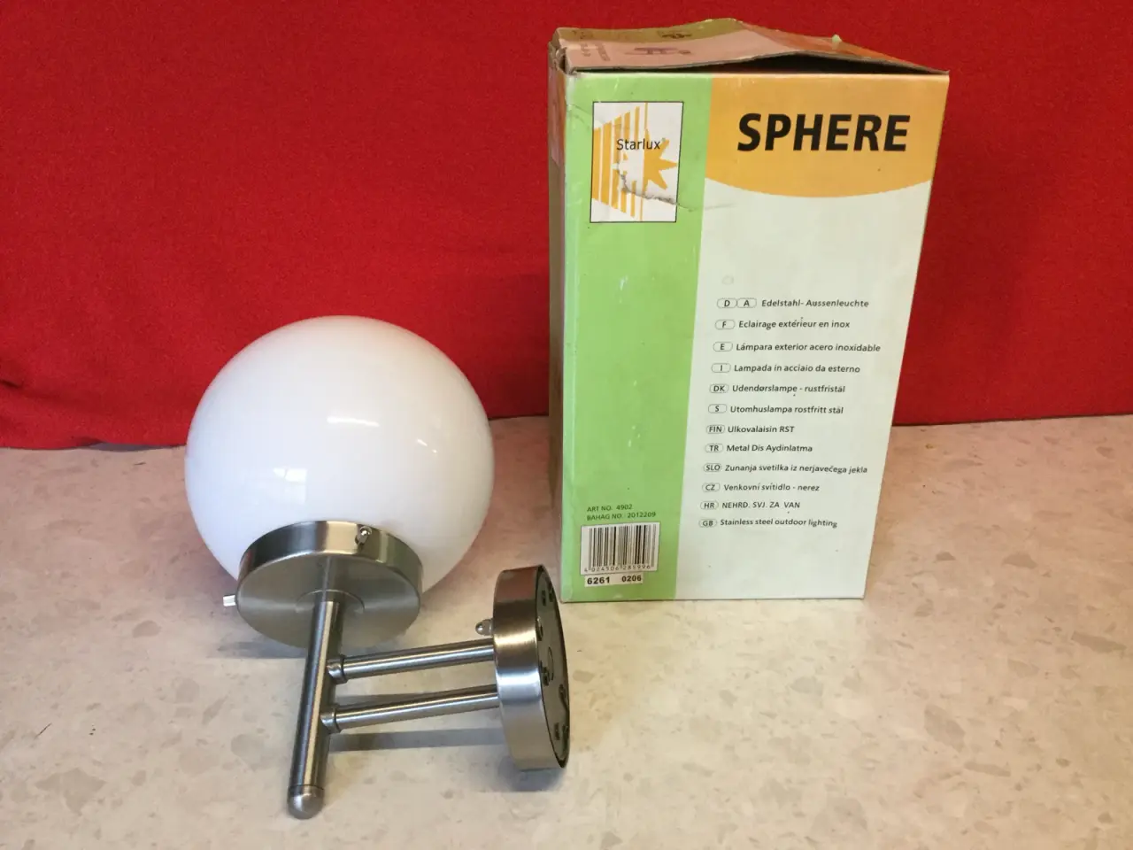 Billede 1 - UDENDØRS LAMPER SPHERE