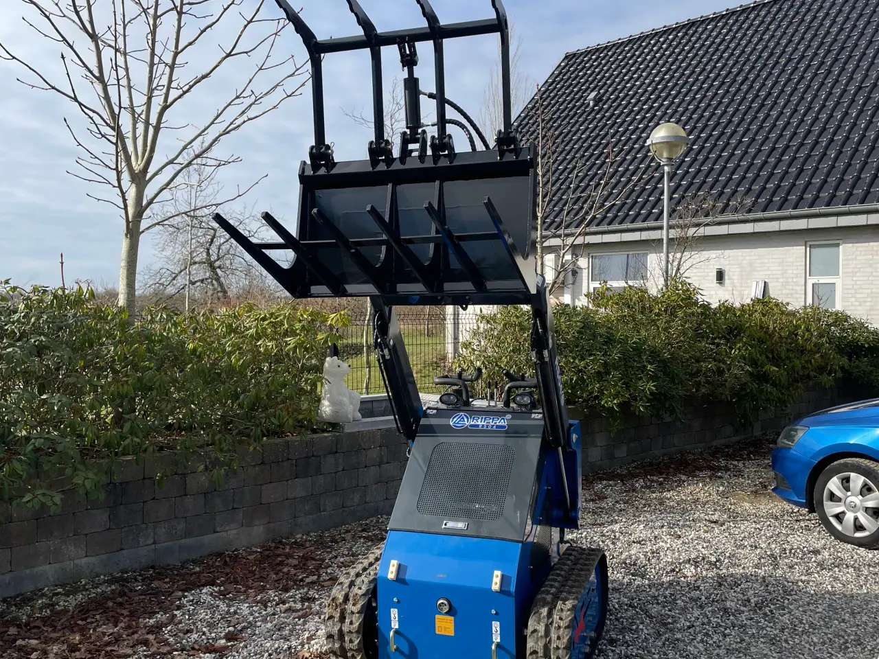 Billede 7 - Rippa Minilæsser 900kg Kubota motor