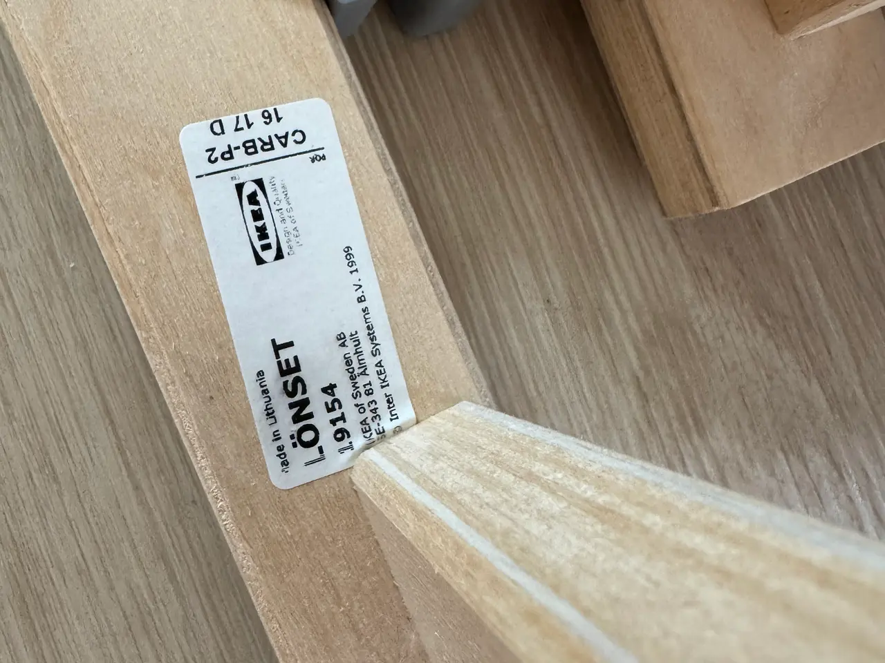 Billede 2 - Lamelbunde  IKEA LÖNSET 2 stk