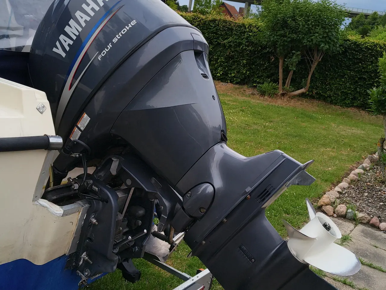 Billede 8 - JOFA WINTH 555 MED YAMAHA F115HK OG 1000KG BRENDER