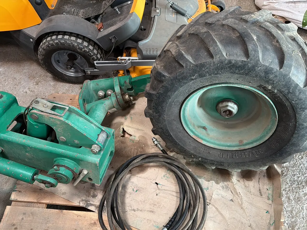 Billede 1 - Dybde/transporthjul hydraulisk kverneland