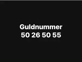 Guldnummer 