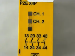 Pilz 787585 PZE X4P sikkerhedsrelæ Contact 24VDC