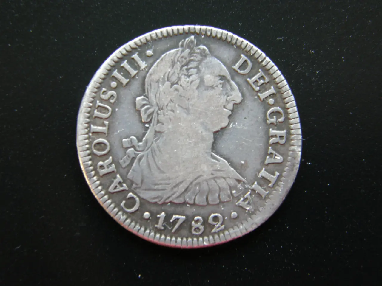 Billede 1 - Mexico 2 Reales 1782 MO FF