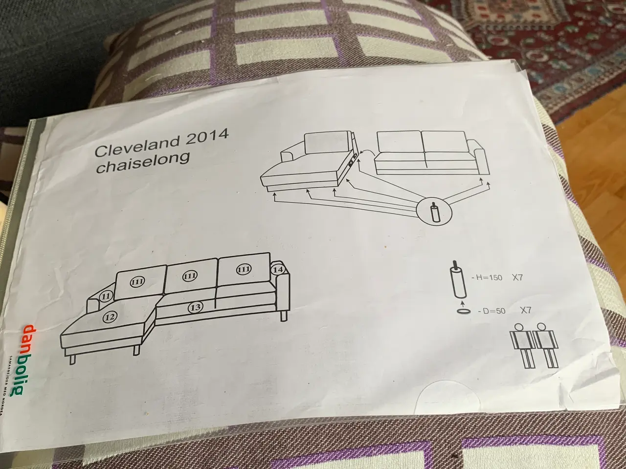 Billede 2 - Cleveland shaiselong fra ilva