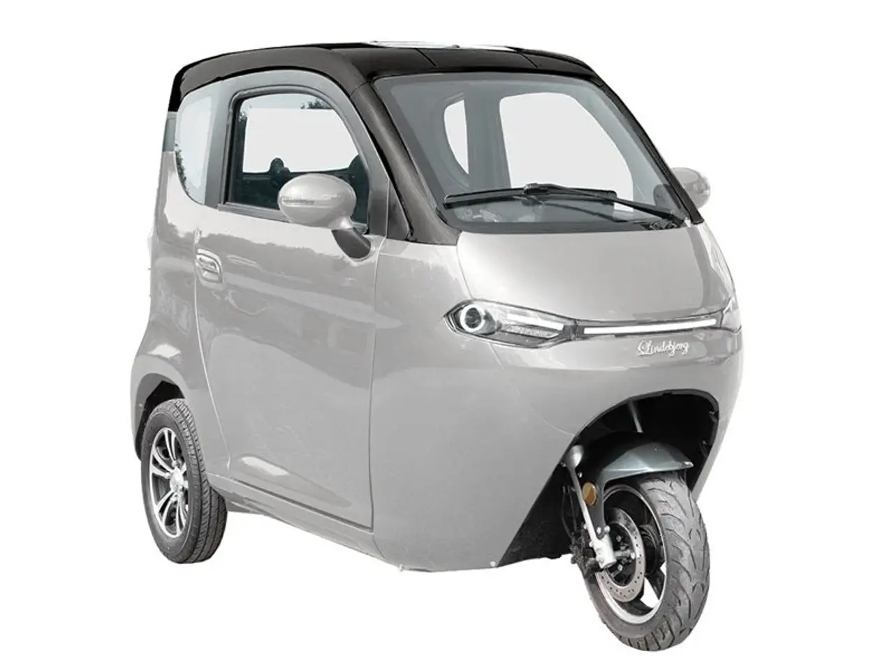 Billede 1 - Lindebjerg Kabinescooter - Freedom 3 - 45 km/t - Luksus - Sølv
