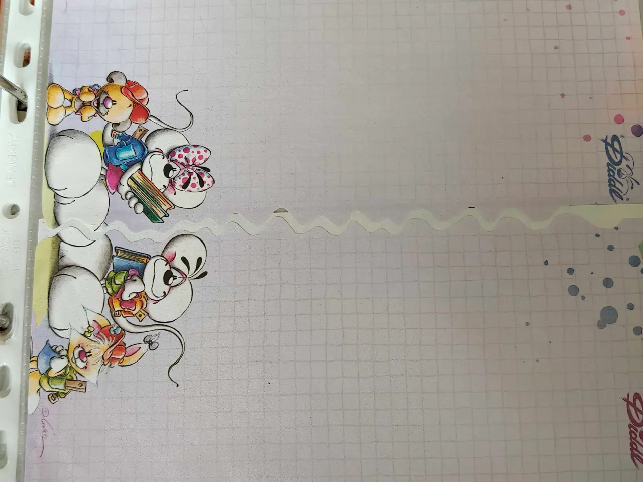 Billede 9 - Diddlepapir i mapper