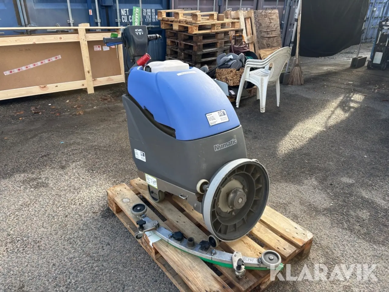 Billede 3 - Gulvvaskemaskine Numatic TTB 4045/100 - batteridrevet