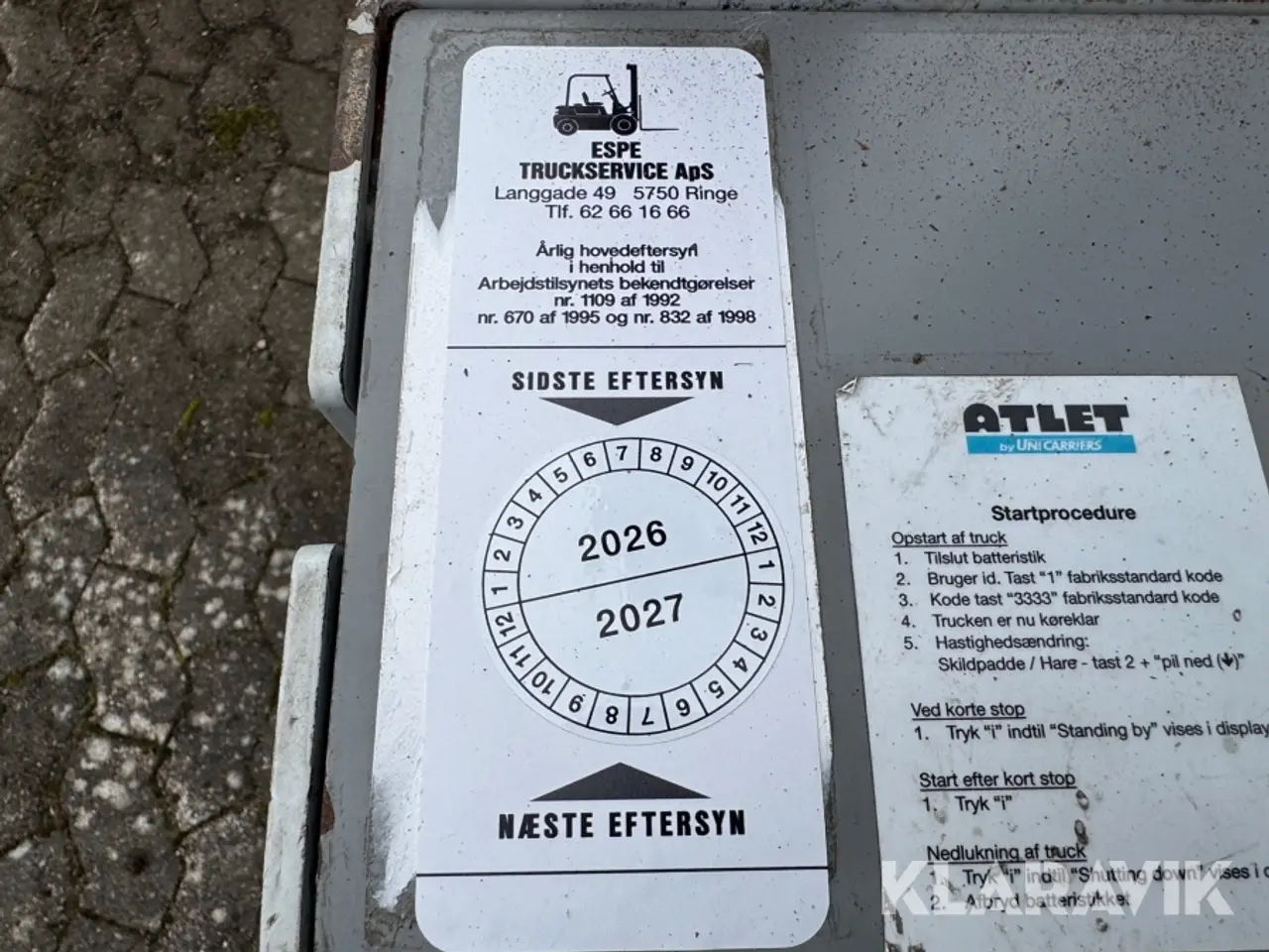 Billede 8 - Elstabler Uni Carriers PSD/125TH209