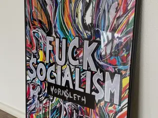 Fuck Socialims (Hornsleth) poster