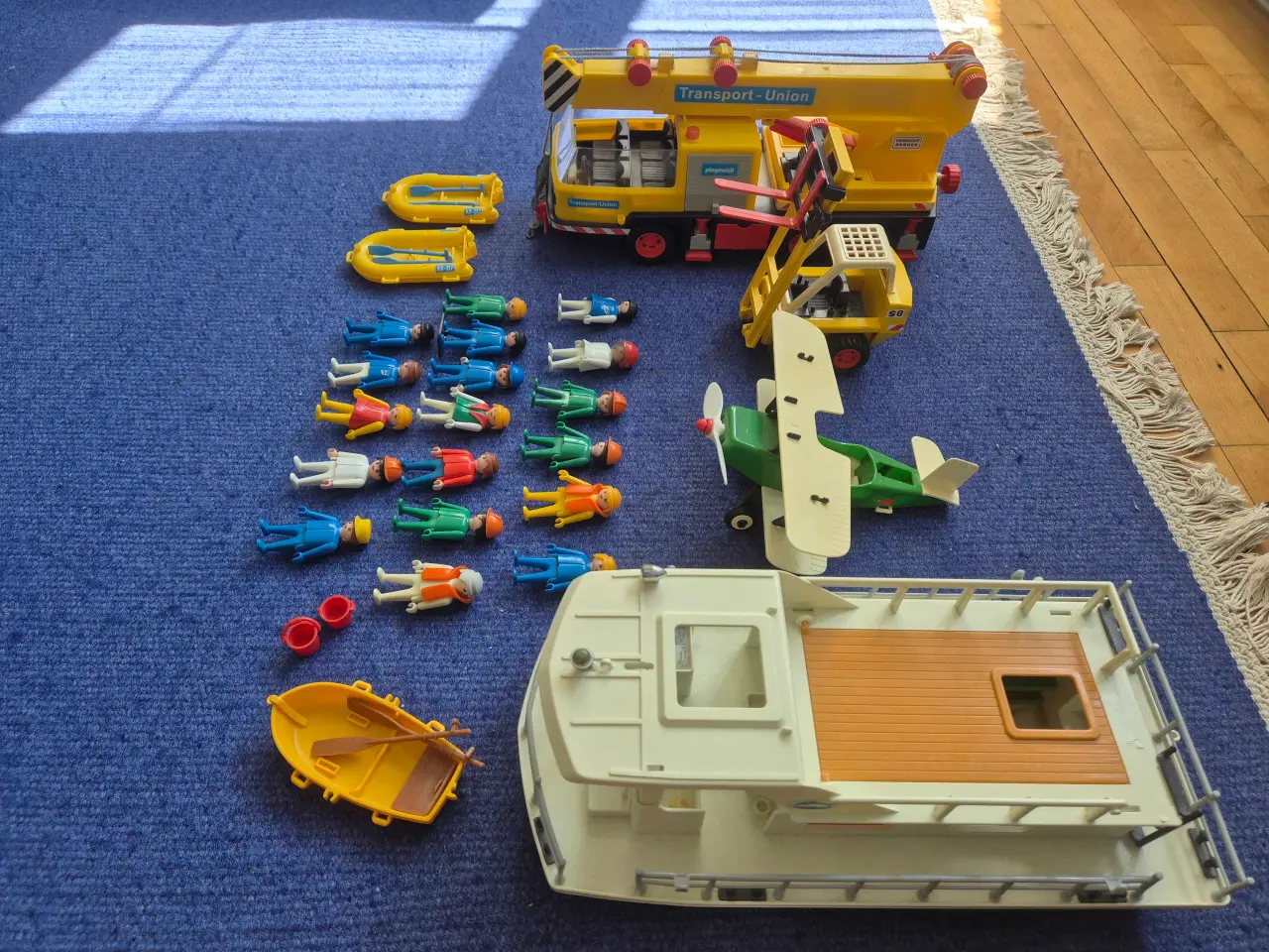 Billede 1 - Playmobilkran og skib