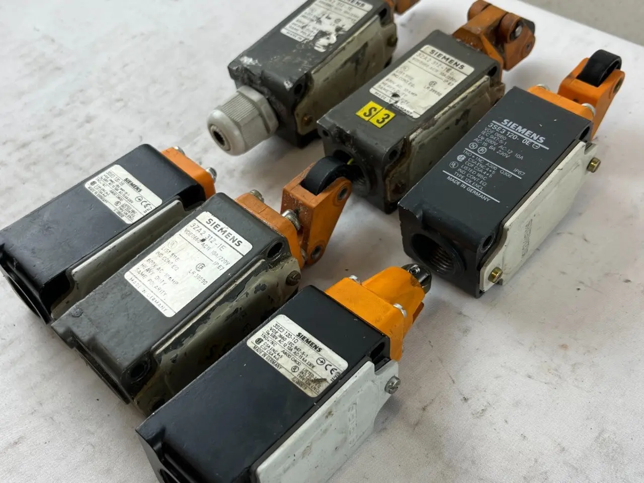 Billede 7 - Siemens endestopkontakt parti 6pcs 3ZA2 312-1E 120