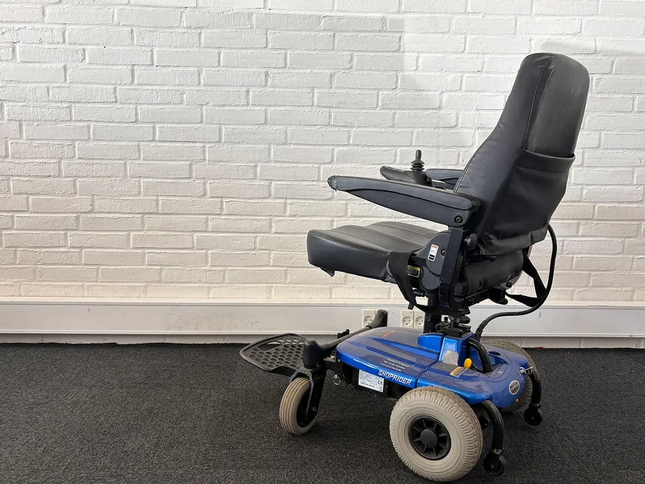 Billede 2 - Shoprider Kørestol blå