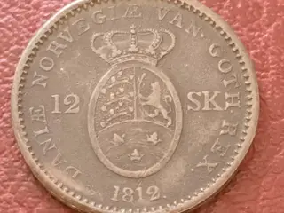 12 skilling 1812 i pæn kvalitet
