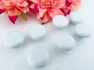 Greb porcelæn hvid