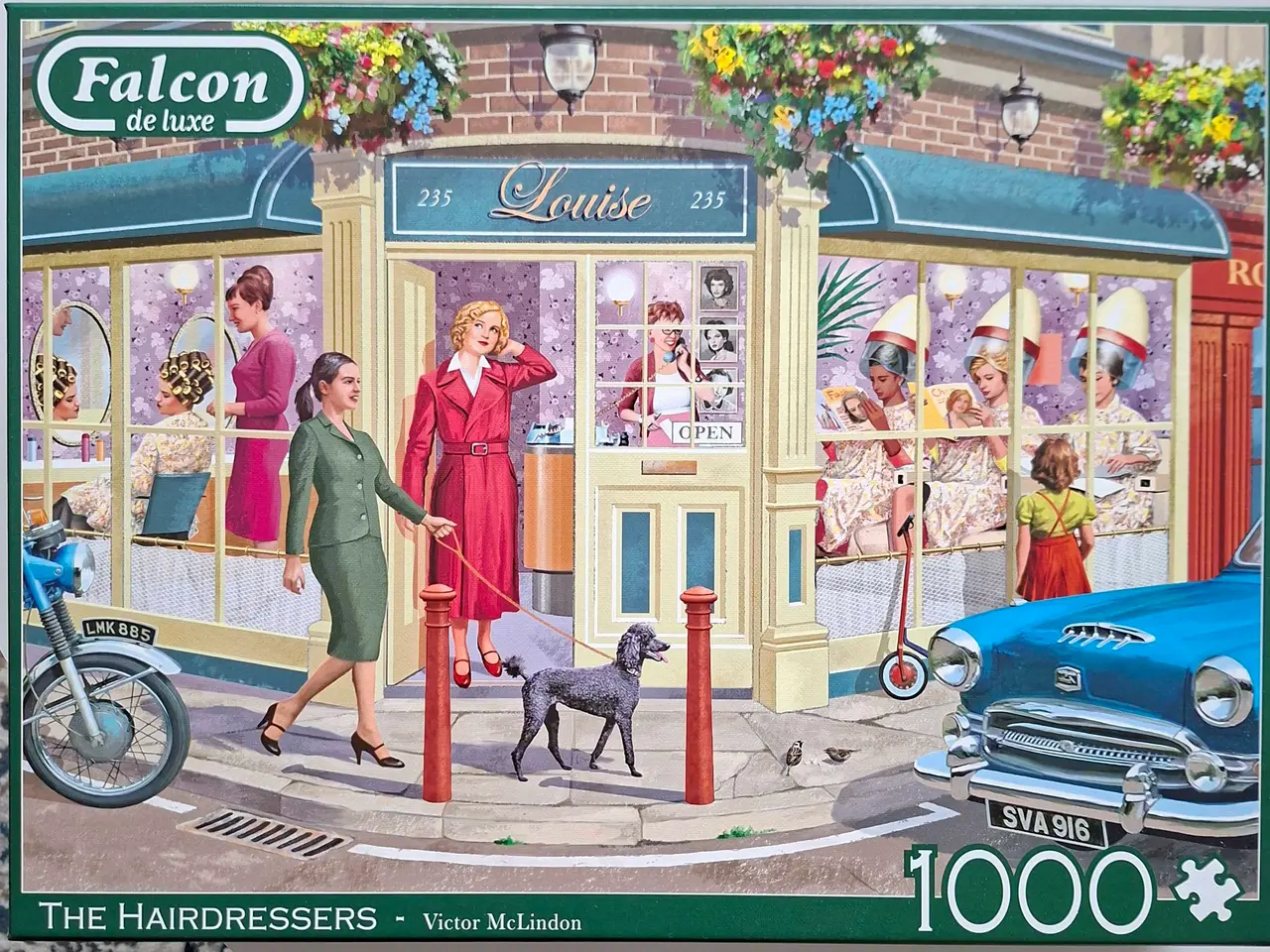 Billede 1 - Falcon de luxe puslespil 1000 brikker