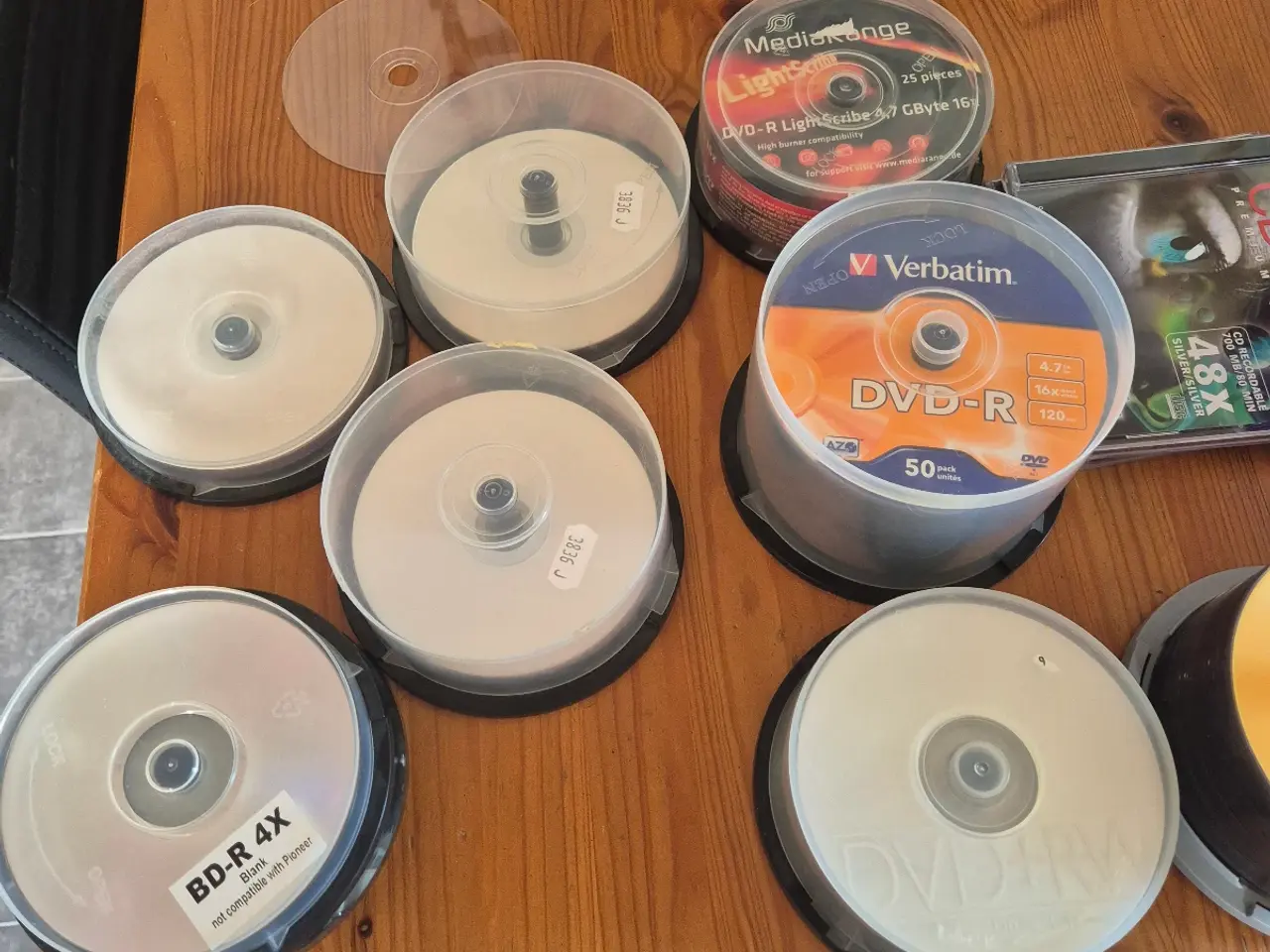 Billede 2 - Brændbare cder og dvder bluray