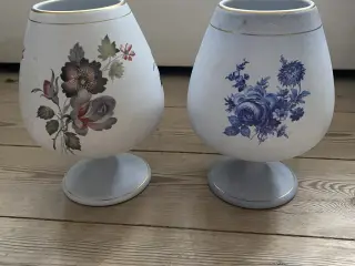 2 Flora Gauda 1846 vaser/ pokaler
