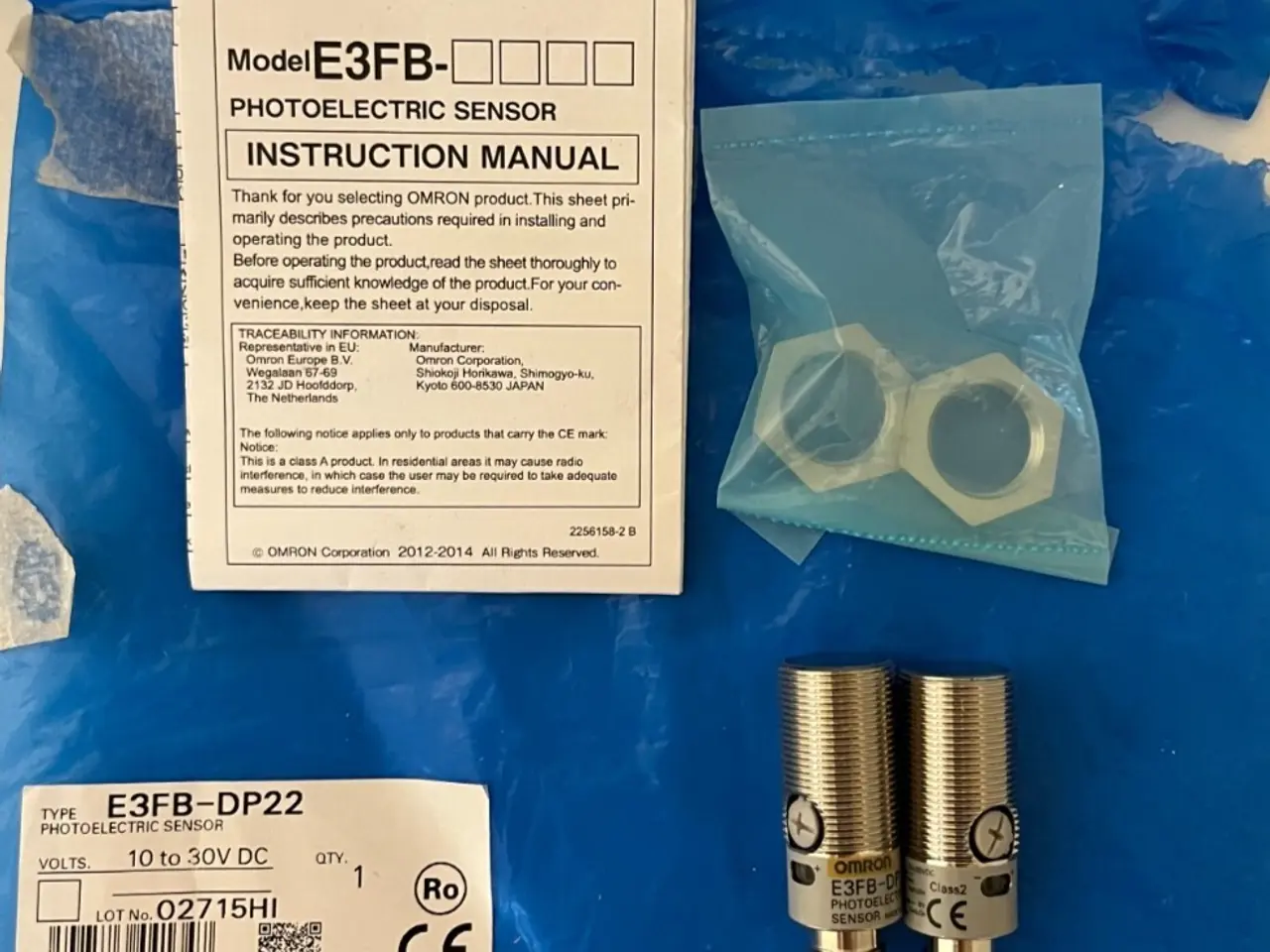 Billede 1 - Omron E3FB-DP22 Photoelectric Sensor, 10-30V DC,