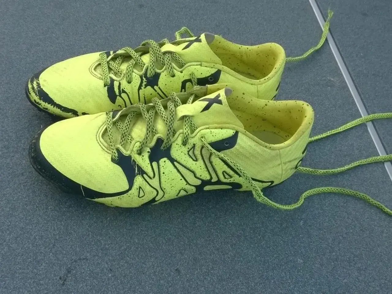 Billede 2 - Adidas X 15.3 FG/AG gul/sort str 39