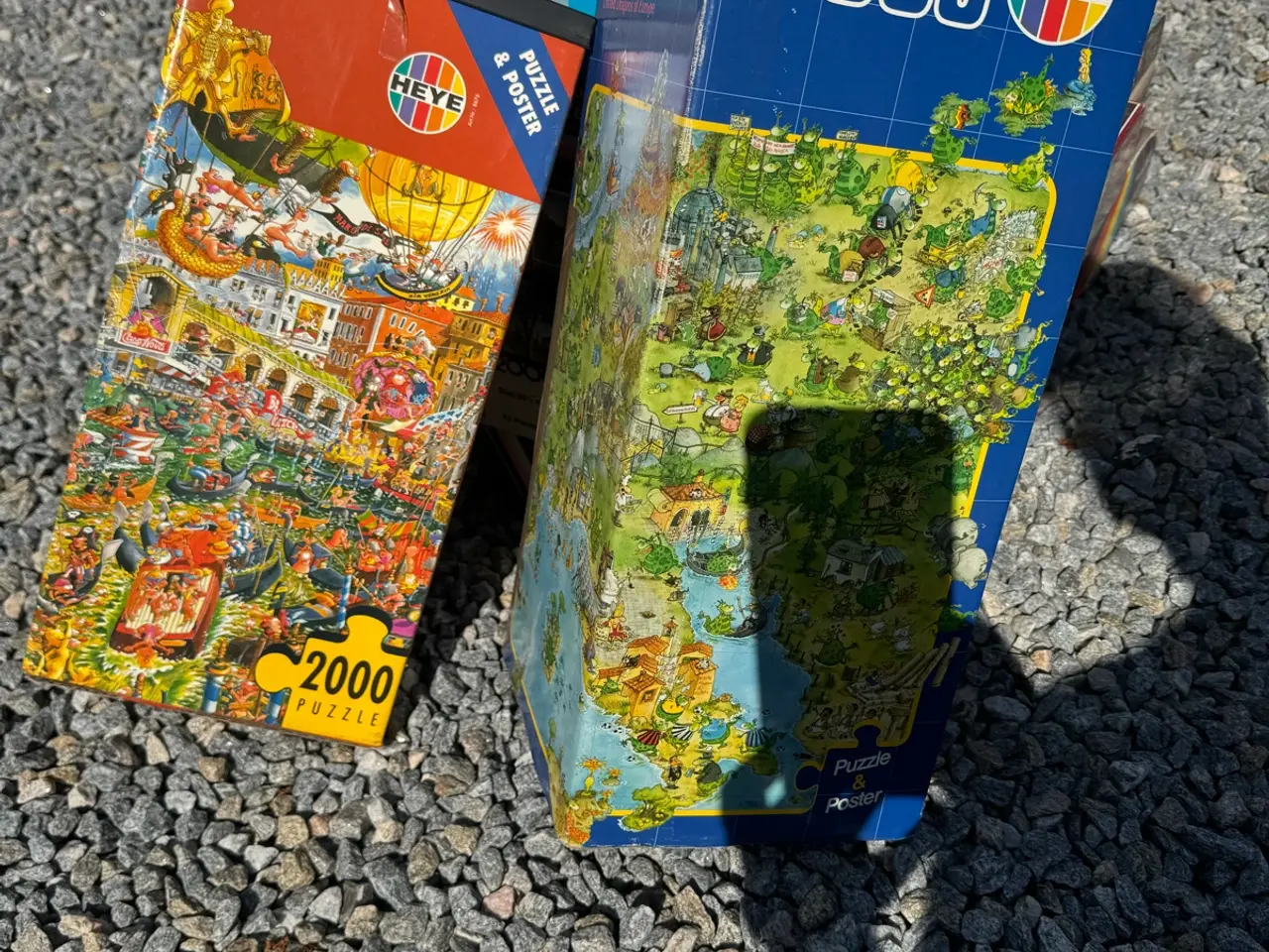 Billede 1 - 24 stk puslespil Sælges