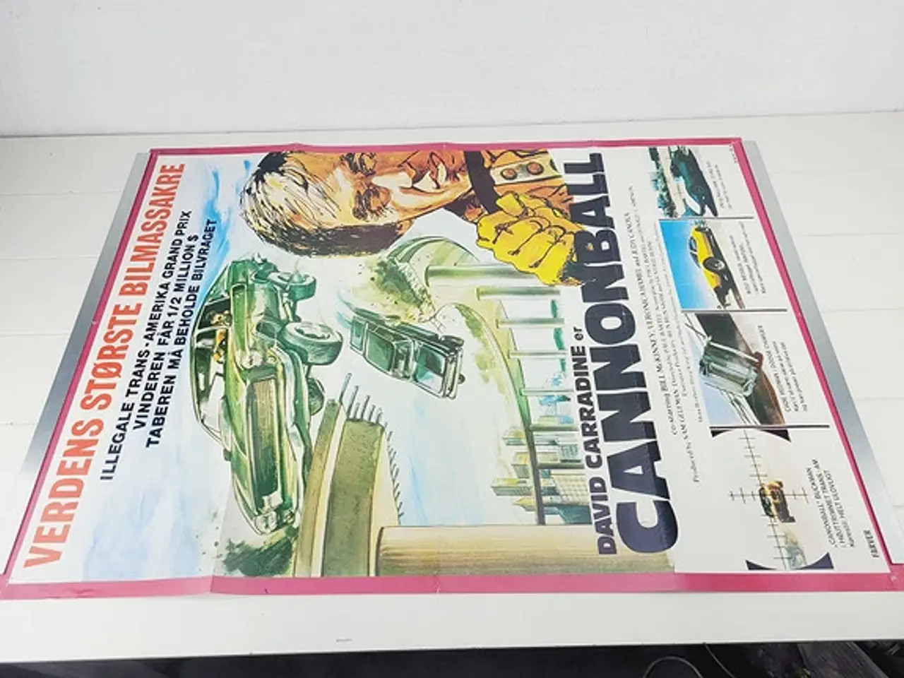 Billede 4 - ⭐️- Plakat: Vintage - Cannonball