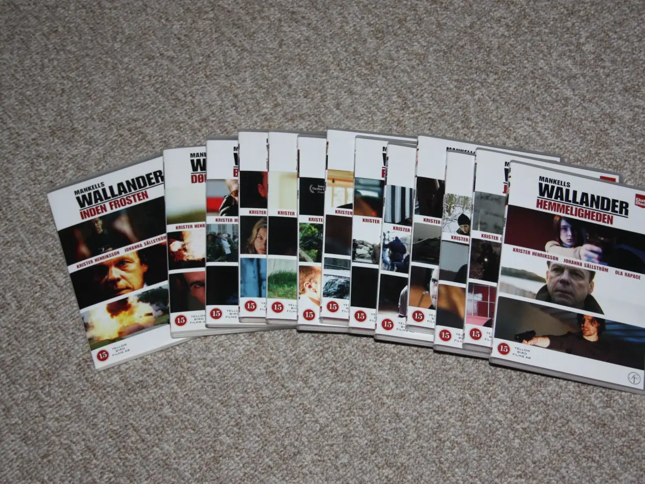 Billede 1 - TV-serier Wallander  1 til 13