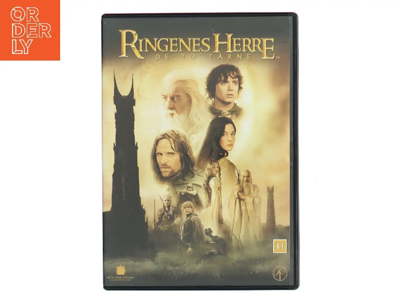 Billede 1 - Ringenes Herre: De to Tårne med Elijah Wood (DVD)