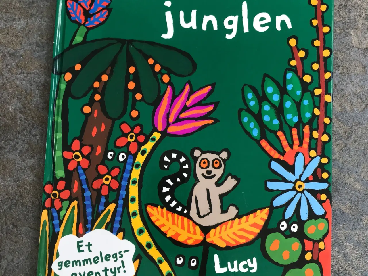 Billede 1 - børnebog Jazzy i jungen