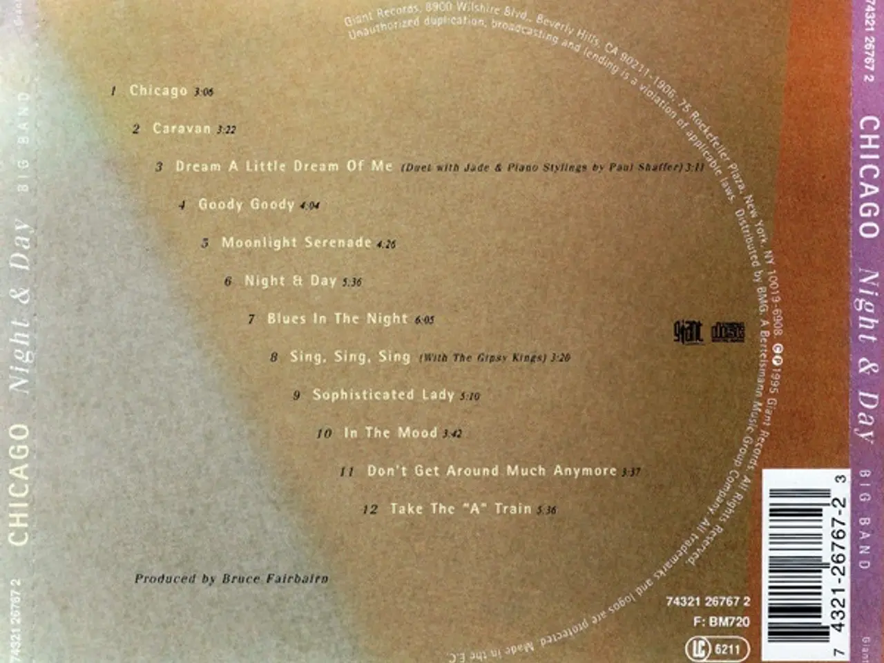 Billede 2 - Chicago – Night & Day (Big Band) – CD