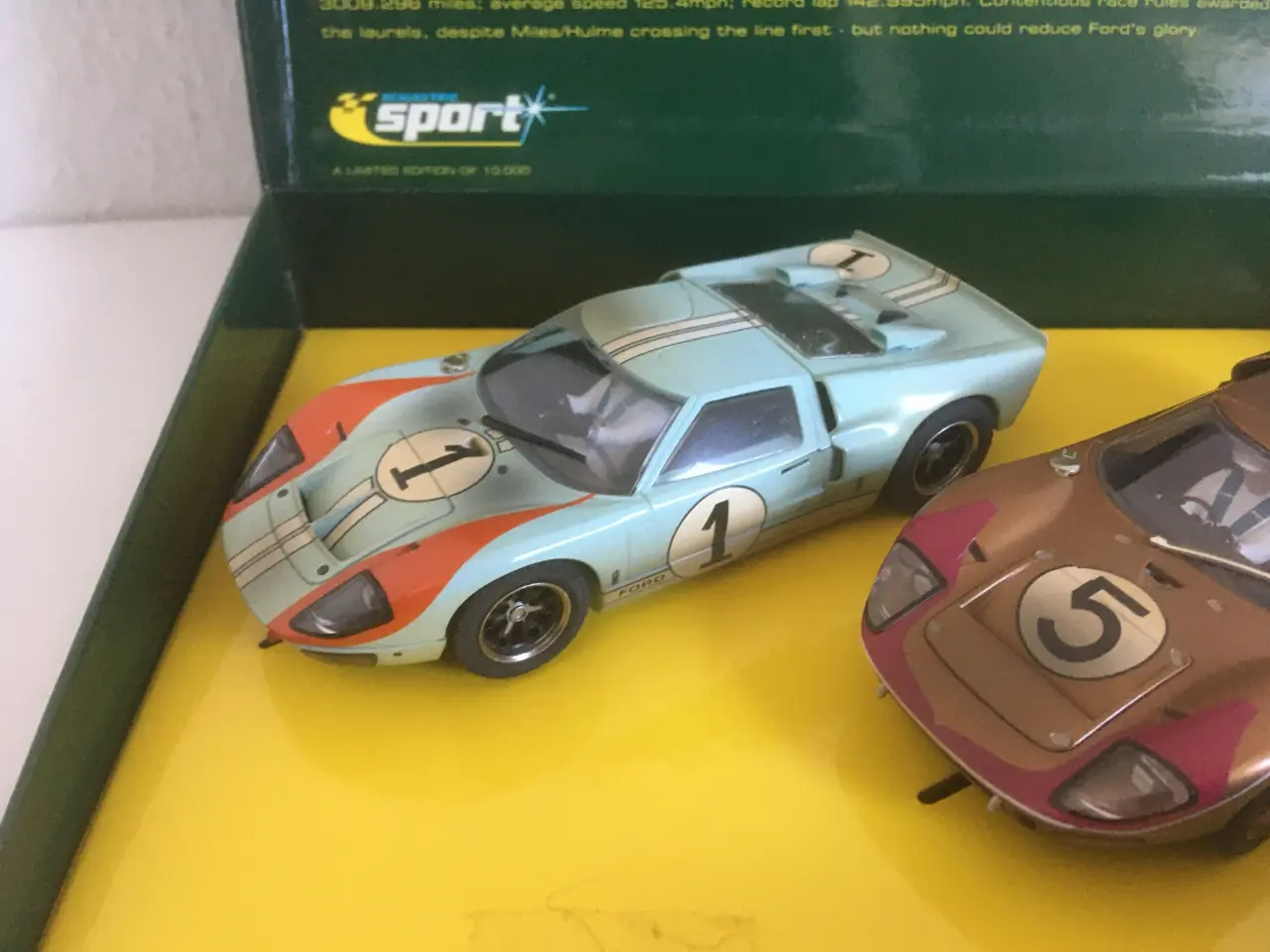 Billede 3 - le mans scalextric racerbane racerbil racerbiler 