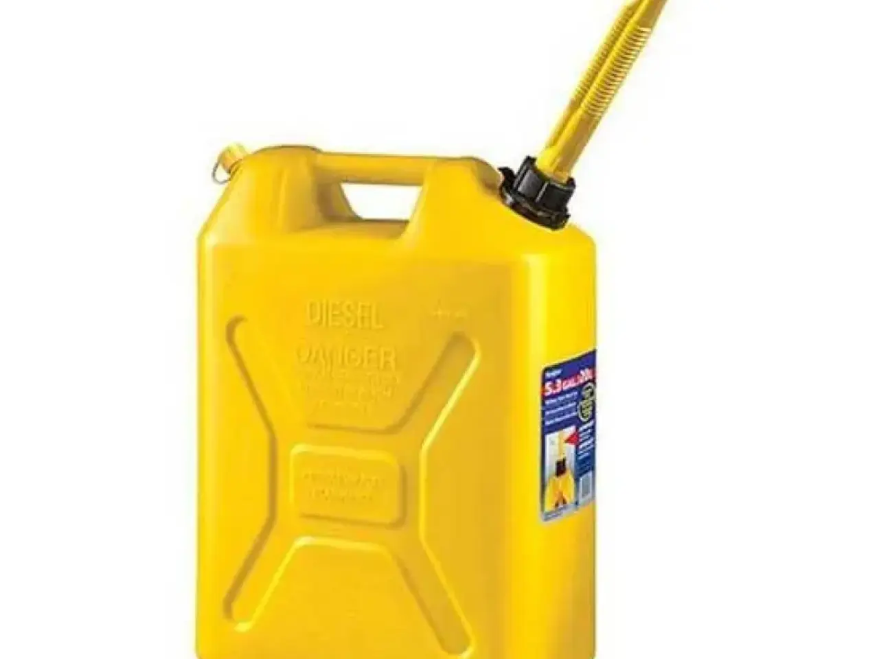 Billede 1 - Dieseldunk Scepter 20l gul military style
