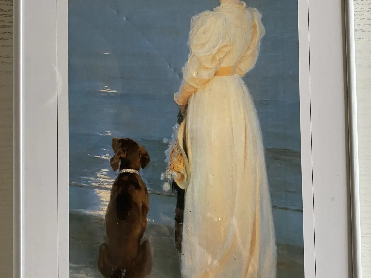 Billede 1 - Skagen billede, Sommeraften ved Skagen P.S. Krøyer