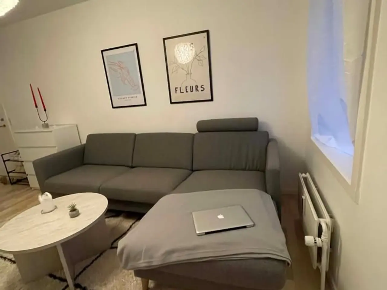 Billede 1 - Chaiselong sofa i grå