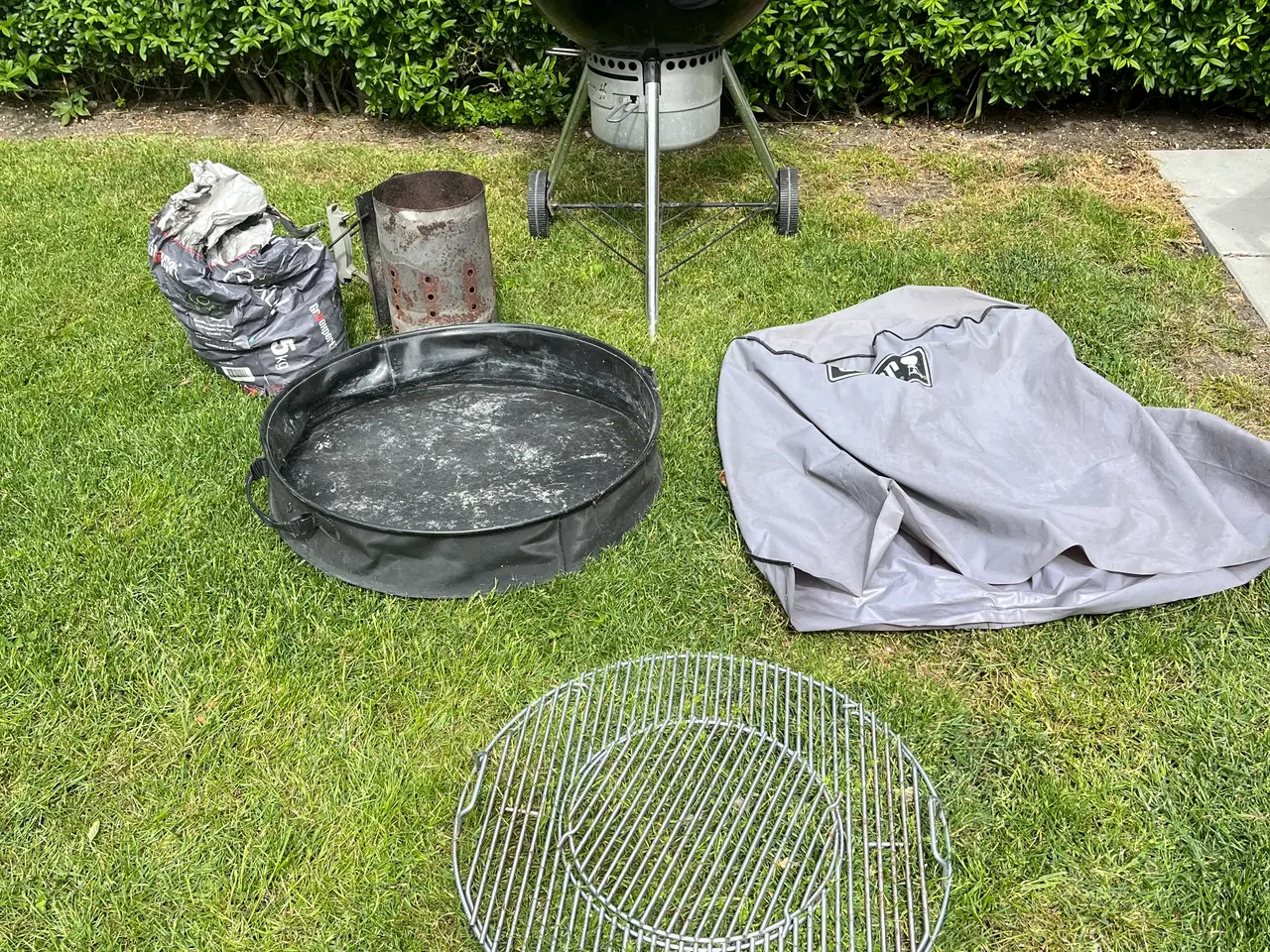 Billede 2 - Komplet sæt kugle grill