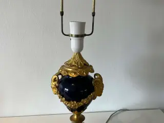 Messing bord lampe
