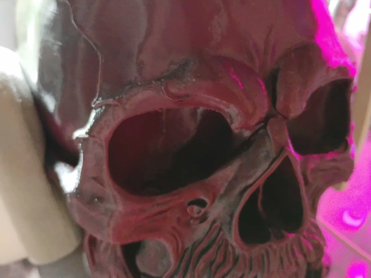 Billede 1 - headset holder Viking skull