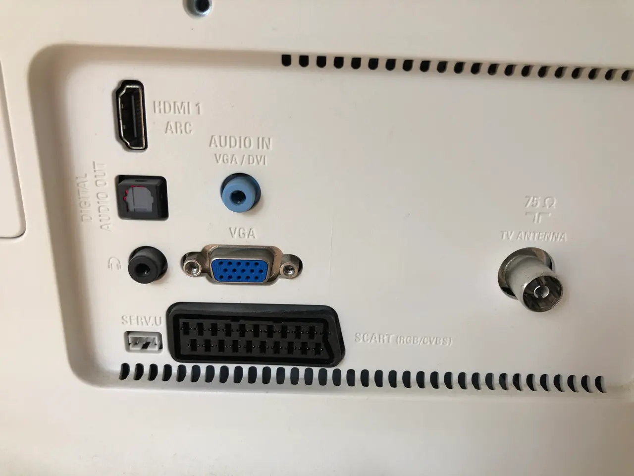 Billede 5 - Philips 24" fladskærms TV hvid