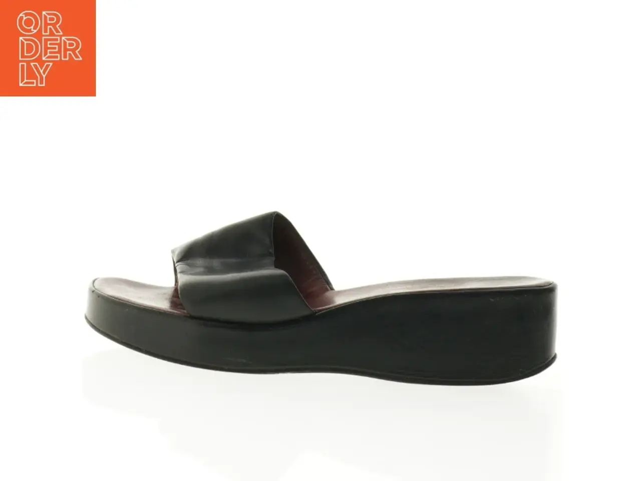 Billede 1 - Læder sandaler (str. 8)
