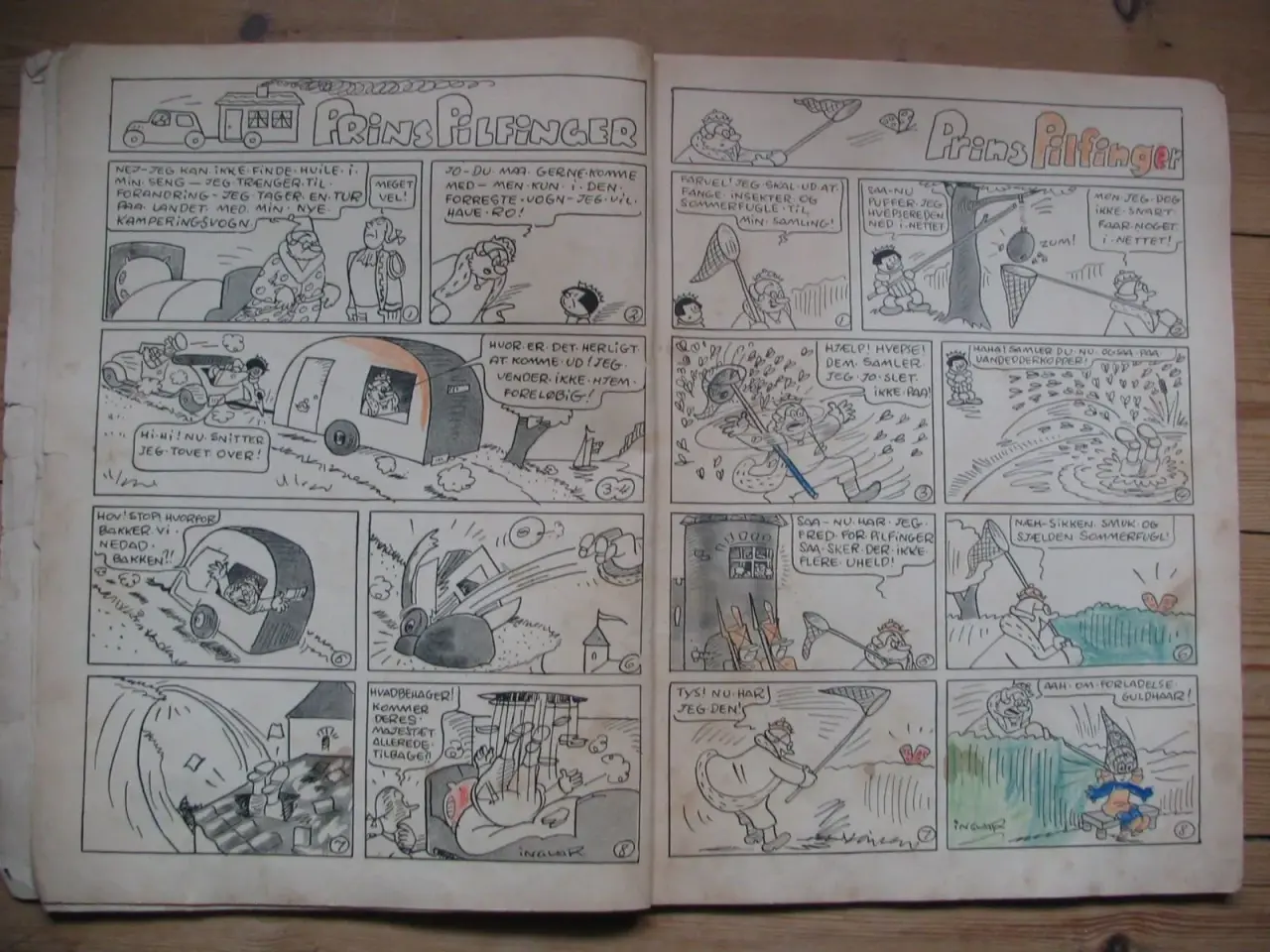 Billede 3 - Prins Pilfinger. 3.aargang 